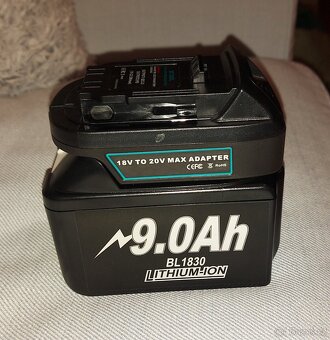 Redukce-adaprér, nářadí DeWALT na Aku Makita 18V,TOP. - 19