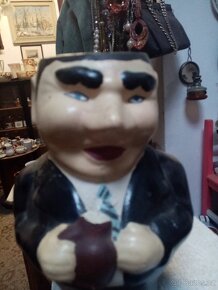 Starožitný keramický glazurovaný džbán - 19