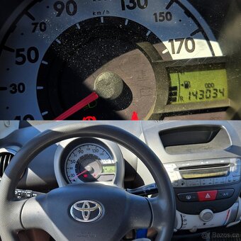 PĚKNÁ , BENZINOVÁ TOYOTA  AYGO  COOL 5DV. ALU ,KLIMATIZACE - 19