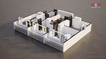 Prodej bytu 3+1, 70 m², Děčín, ul. Jezdecká - 19