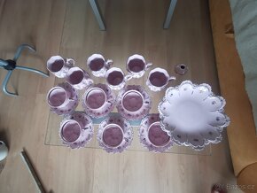 13ks Růžový porcelán H&C - 19