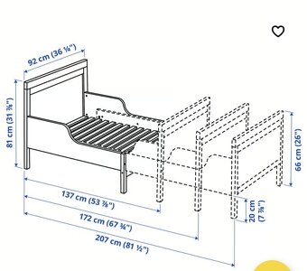 Dětský pokoj 0-14 let IKEA SUNDVIK - 19