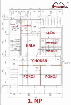 RD 2+1 a 4+1, k bydlení nebo jako ubytovna, pozemek 236 m2 - 19
