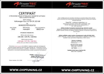 VW EOS 2.0tdi 130kW, r.v. 2012, 164.t.km, STK 11/26 - 19