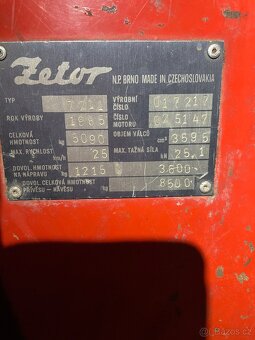 Prodám Zetor 7211 rok 1985 - 19