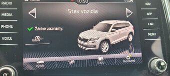 Škoda Kodiaq 2,0TDi 4x4 manual 139tkm serviska navi kůže - 19