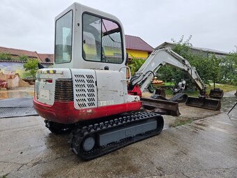 Minibagr Takeuchi Tb135 3.5 Nový komplet podvozek 3x lžíce - 19