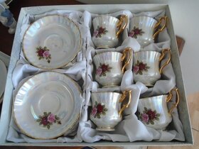 Kávové čajové soupravy 6+6. - 19