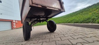 Zahradní traktůrek Rieder Johnsered s vozíkem - 19