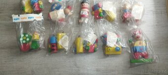 Tofa-staré dřevěné hračky-origo nepoužité - 19