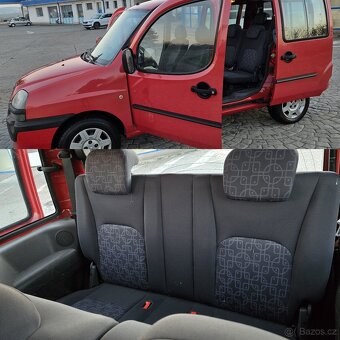 FIAT DOBLÓ 1,9 JTD 7 MÍST , KLIMA, EL.OKNA, MAXI - LONG TOP - 19