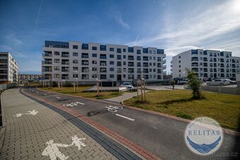 Pronájem bytu 2+kk+L, 58 m², parkovací stání, novostavba, Pr - 19