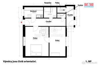 Prodej rodinného domu 2+1, 50 m², Koloveč, ul. Palackého - 19