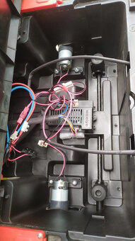 Dětské elektrické autíčko nákladní, 4x 200W, baterie 63+52Ah - 19