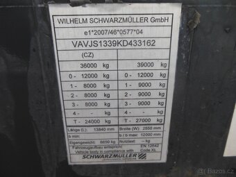 Schwarzmüller SPA 3/E, návěs, valník - 19