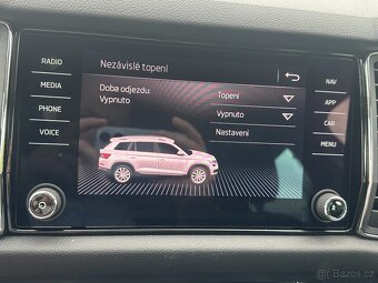 Škoda Kodiaq 2.0 TDi 140 kW Style 4x4, DSG, tažné - 19