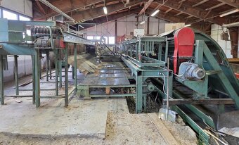 katr dřevo 40-50m3/den linka G710+G560 pořez rámová pila - 19