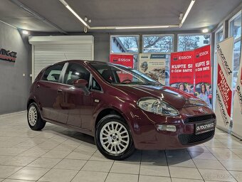 Fiat Punto 1.2i 51kW 1. majitel ČR, KLIMA - 19