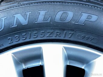 ALU kola VW 17" 7,5J ET40 pneu 235/55/R17 + rezerva - 19