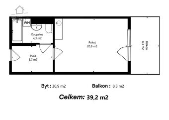 Prodej bytu 1+KK, balkon - 19