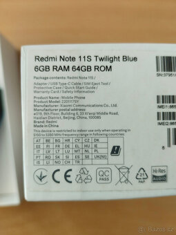Xiaomi Redmi Note 11S 6GB/64GB TWilight Blue, malinko použit - 19