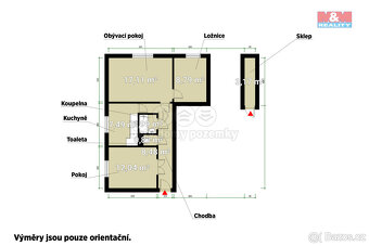 Pronájem bytu 3+1, 57 m², Plzeň, ul. Květná - 19