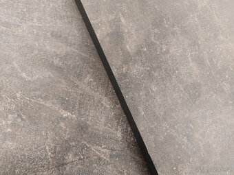 Rozkládací  jídelní stůl - optika - beton - 19