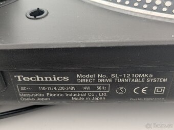 2x Gramofon Technics SL-1210MK5 a 2-kanál mix Pioneer DJM250 - 19