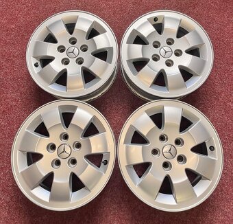 5x108 R15 Mercedes Citan ORIGINÁL Alu disky - ET 44 - 19