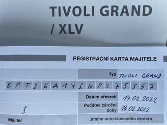 SsangYong Tivoli, 1.5 T-GDi Grand Aut.,1.maj,ČR - 19