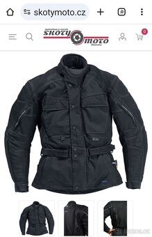 Mohawk MVS-1 Kůže / Textil bunda na moto BMW XL - 19