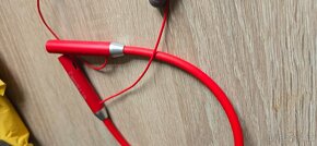 Bluetooth sluchátka přes krk v červené barvě - 19
