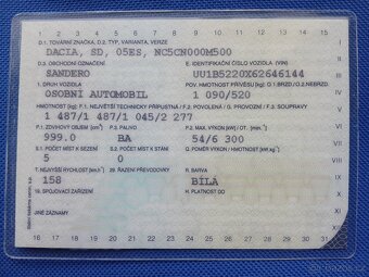 DACIA SANDERO /TOP STAV/ČR/SERVISKA/NOVÁ STK/KLIMA/2x PNEU/ - 19
