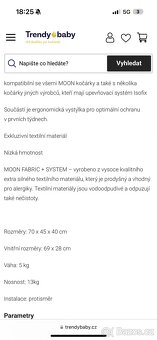 Kočárek MOON ROCCA 2023 EDITION+ black - 3v1 - 19