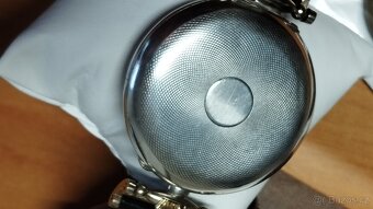 Stříbrné hodinky IWC po repasi, + řemnek navíc, krabička - 19