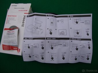 Mastech MS6612 Profesionální Luxmetr 0 - 200 000 Lux nový - 19