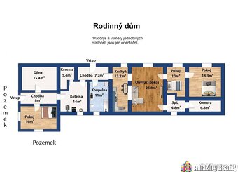 Prodej rodinného domu v obci Lošany - 19