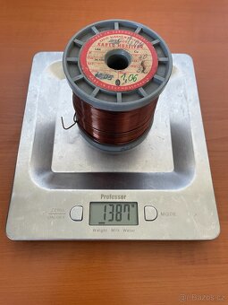 Měděný drát - různé průměry (0,12 až 1,8 mm) - 19
