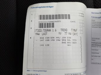 Volkswagen Touran 7 MÍST 1,6TDI 77 KW AC TREND - 19