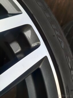 ALU kola R19 5x112, 245/40 letní pneu - 19