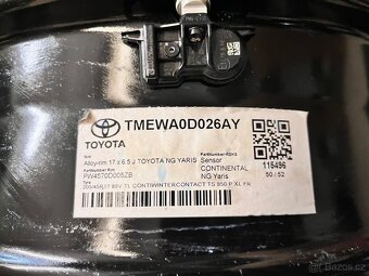 5x100 R17 Toyota Yaris NG Originál alu disky - TOP STAV - 19