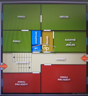 Pronájem vícegen. RD, ul. Jar. Ježka, Č. Budějovice - 19