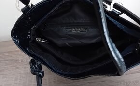 Genuine Leather dámská kabelka batůžek 2v1 kožená nová - 19