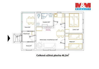 Prodej chaty, 55 m², Dolní Lomná - 19