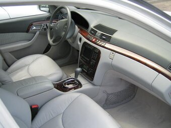 MB S400CDI 2001 naj. 350tis, SZ, max výbava, plně pojízdný - 19