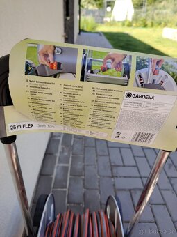Nový Gardena vozík s hadicí 25 m. Super ceny - 19