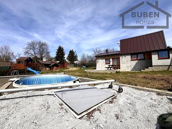 Obytná chata 3+1 (90 m2), garáž, zahradní sklad, kolna, bazé - 19