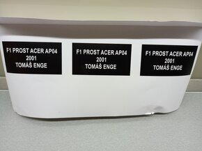 F1 PROST ACER AP04 2001 TOMÁŠ ENGE MINICHAMPS 1:18 - 19