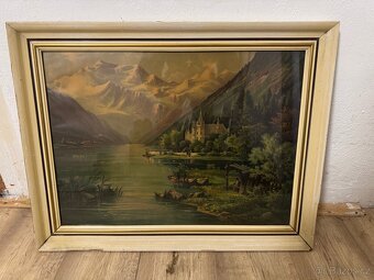 Obrazy Plátno a Olej Malba - 19