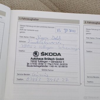 ŠKODA OCTAVIA 3. RS 2,0 TDI Servisní kniha - 19